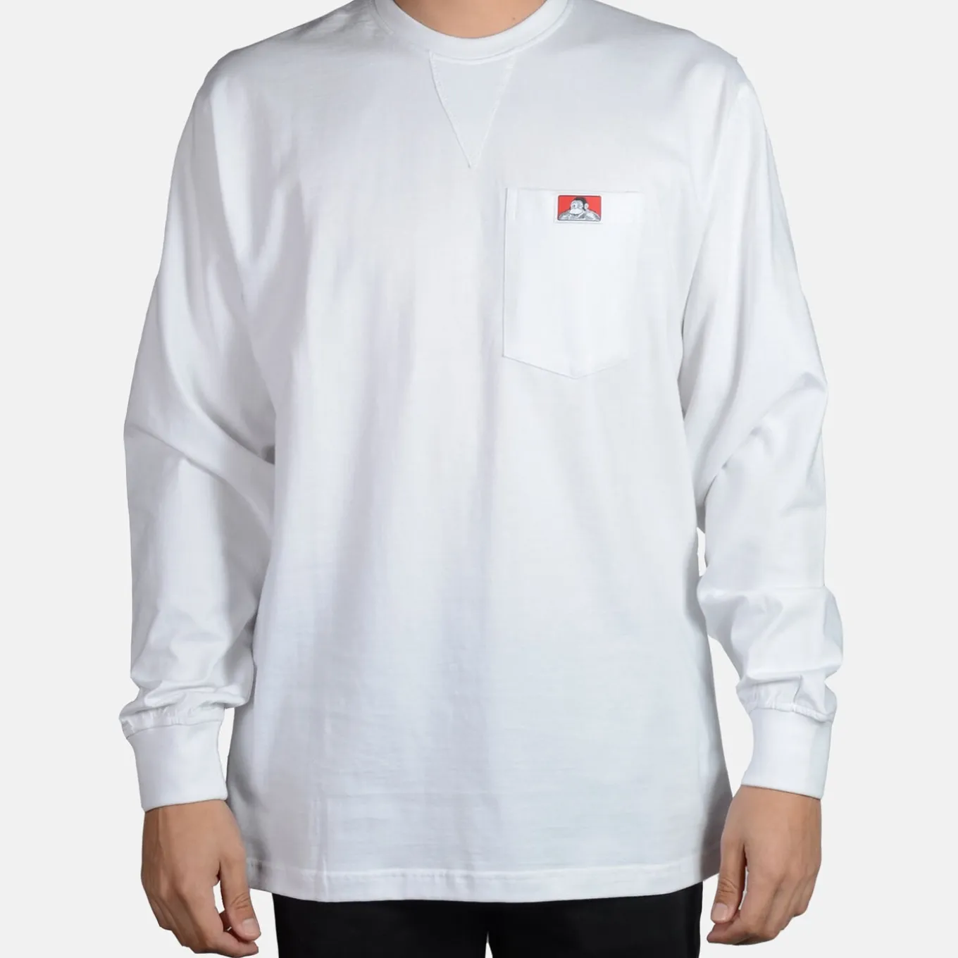 Ben Davis Heavy Duty Long Sleeve Pocket T-Shirt -