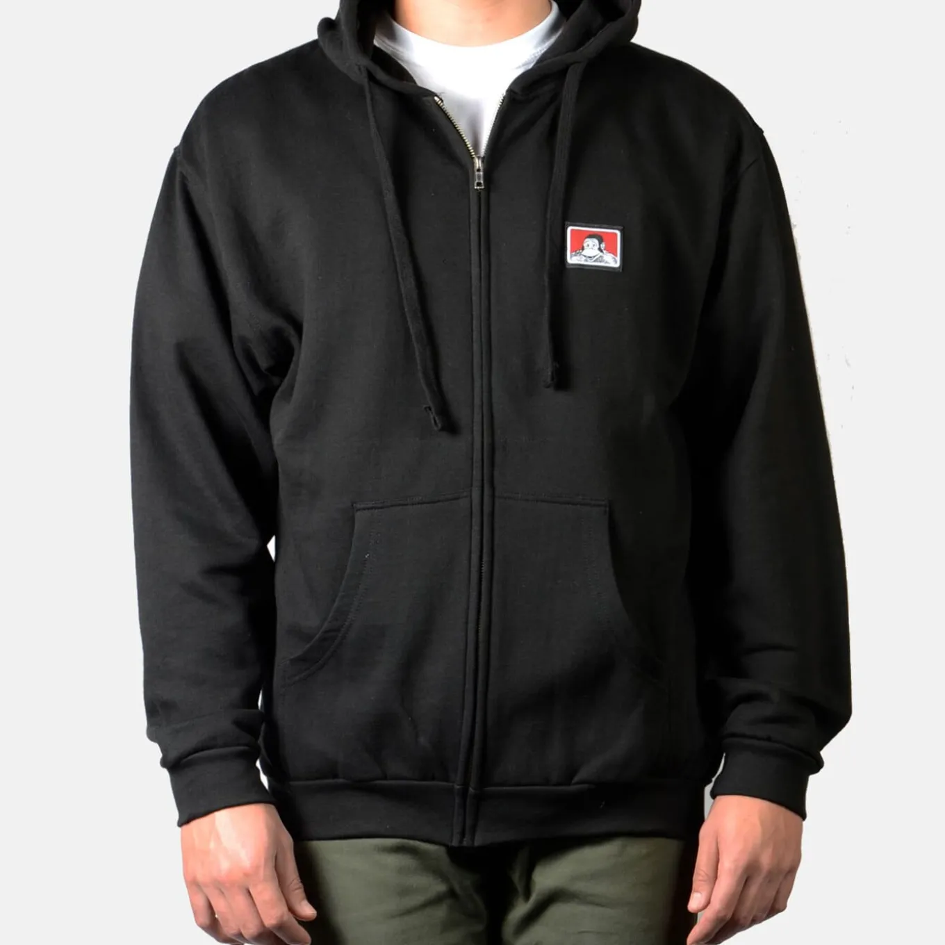 Ben Davis Hooded Full Zip Sweatshirt -